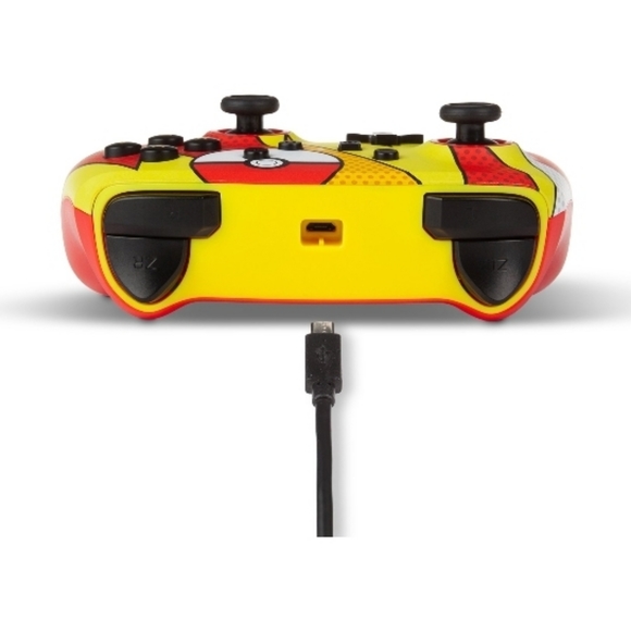 PowerA Enhanced Wired Controller for Nintendo Switch - Pokémon: Pikachu Pop A - Picture 4 of 12